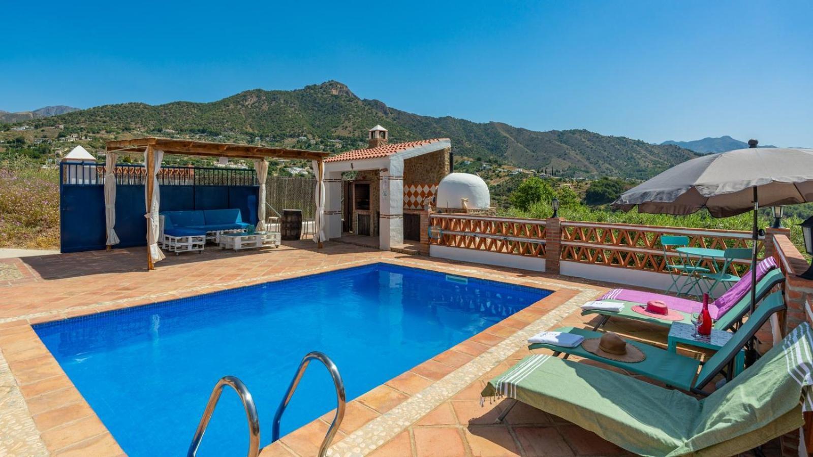 Villa Cortijo El Mirador Frigiliana By Ruralidays Extérieur photo