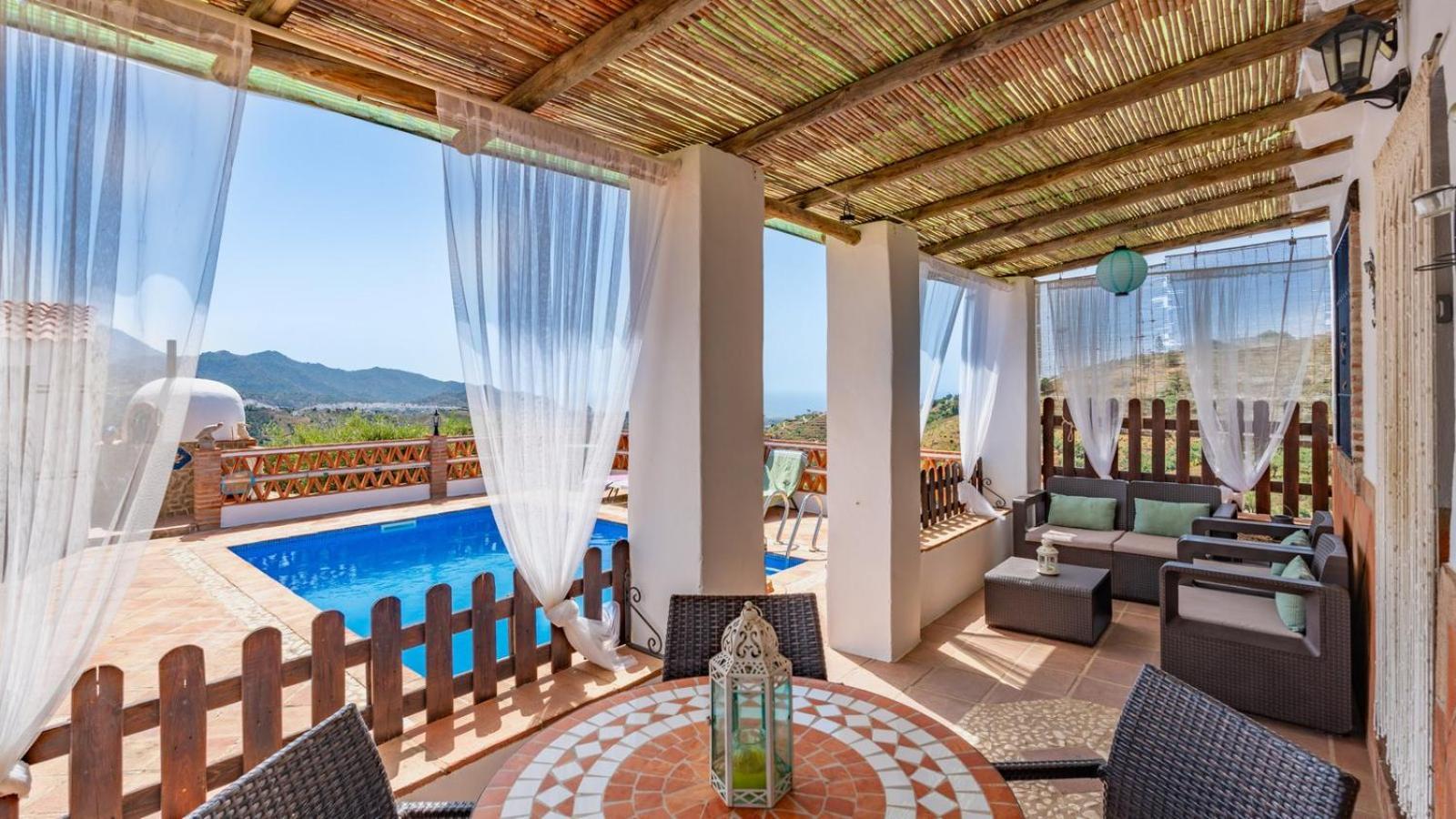 Villa Cortijo El Mirador Frigiliana By Ruralidays Extérieur photo